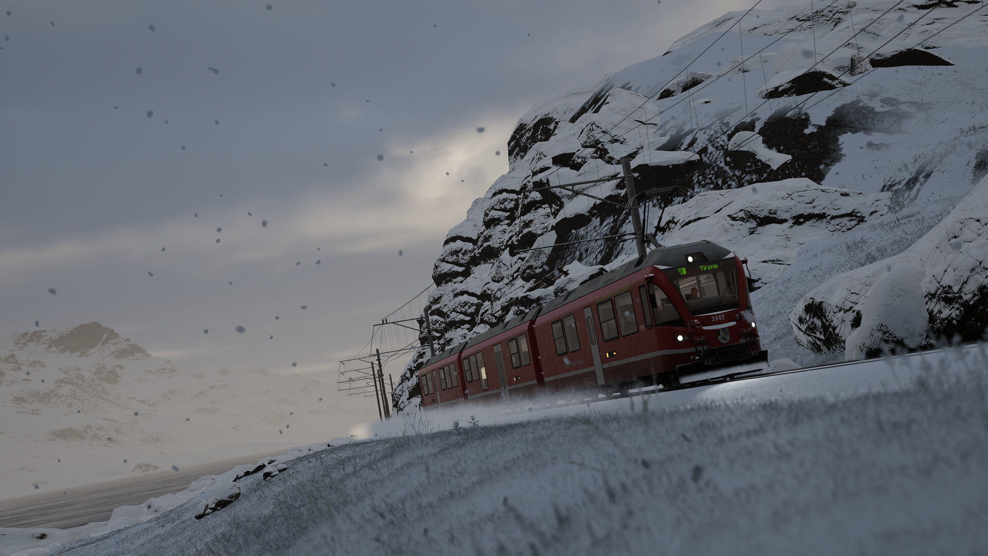 #8. Train Sim World® 6: Berninalinie: Tirano - Ospizio Bernina Route Add-On (Steam) 由: Dovetail Games - TSW