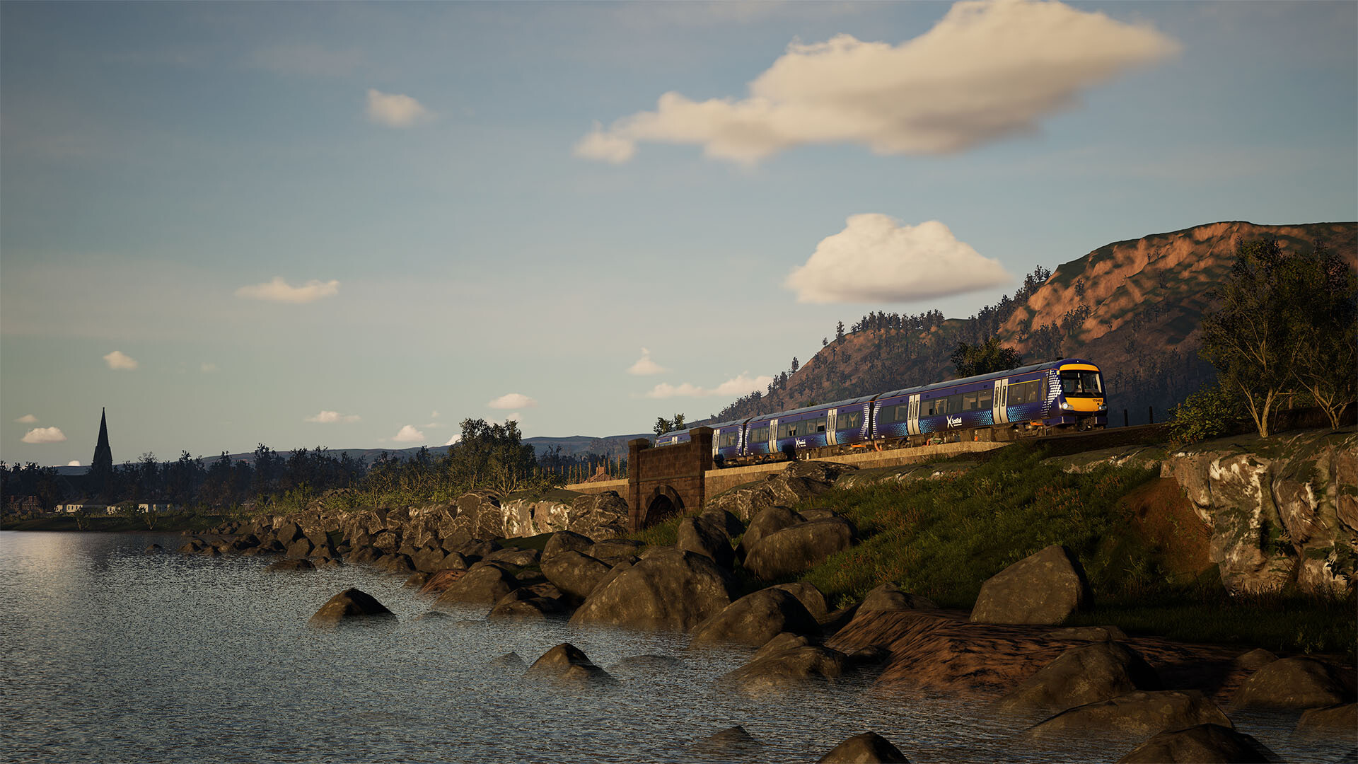 #2. Train Sim World® 6: Fife Circle Line & Levenmouth Rail Link Route Add-On (Steam) Door: Dovetail Games - TSW