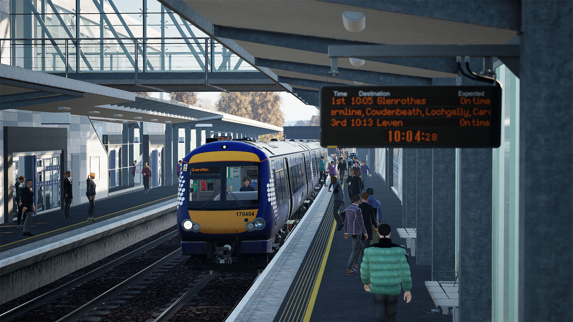 #10. Train Sim World® 6: Fife Circle Line & Levenmouth Rail Link Route Add-On (Steam) Door: Dovetail Games - TSW