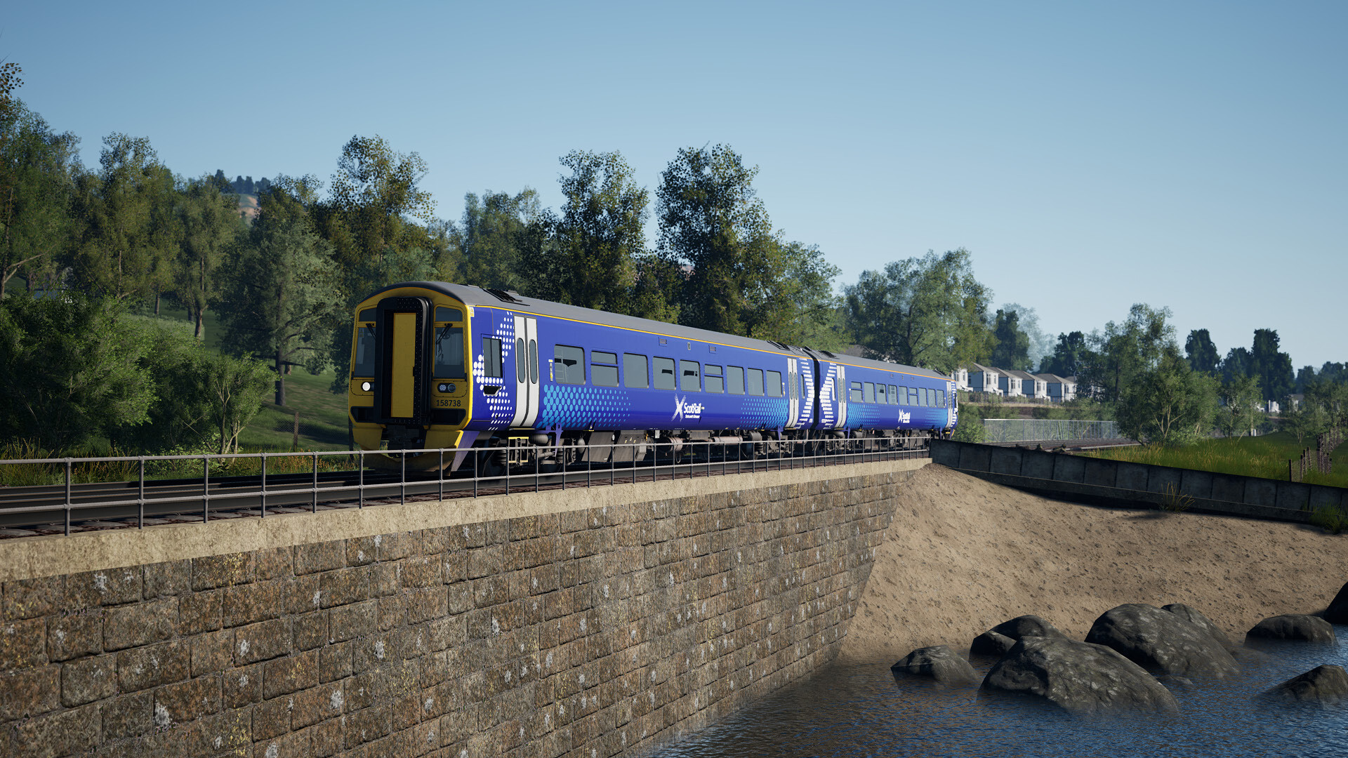 #6. Train Sim World® 6: ScotRail BR Class 158 Sprinter DMU Add-On (Steam) 由: Dovetail Games - TSW
