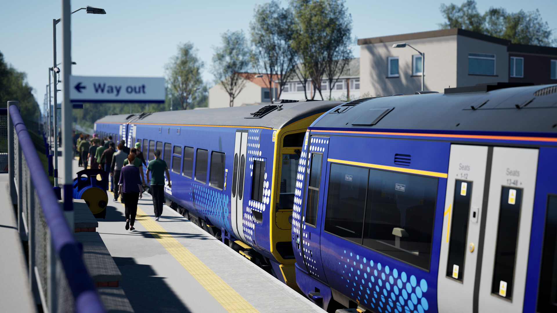 #5. Train Sim World® 6: ScotRail BR Class 158 Sprinter DMU Add-On (Steam) 由: Dovetail Games - TSW