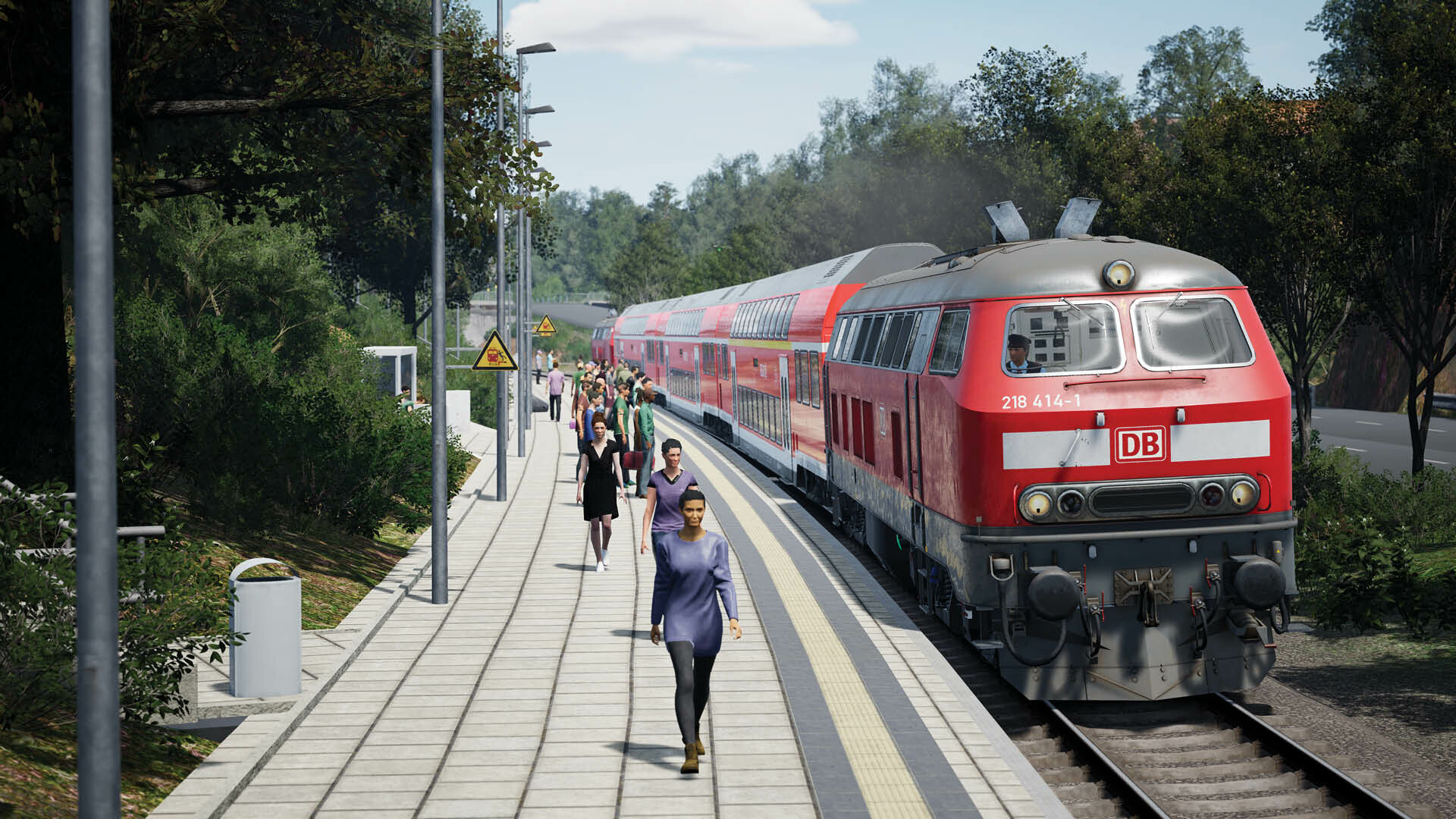 #8. Train Sim World® 6: DB BR 218 Diesel Loco Add-On (Steam) Podle: Dovetail Games - TSW