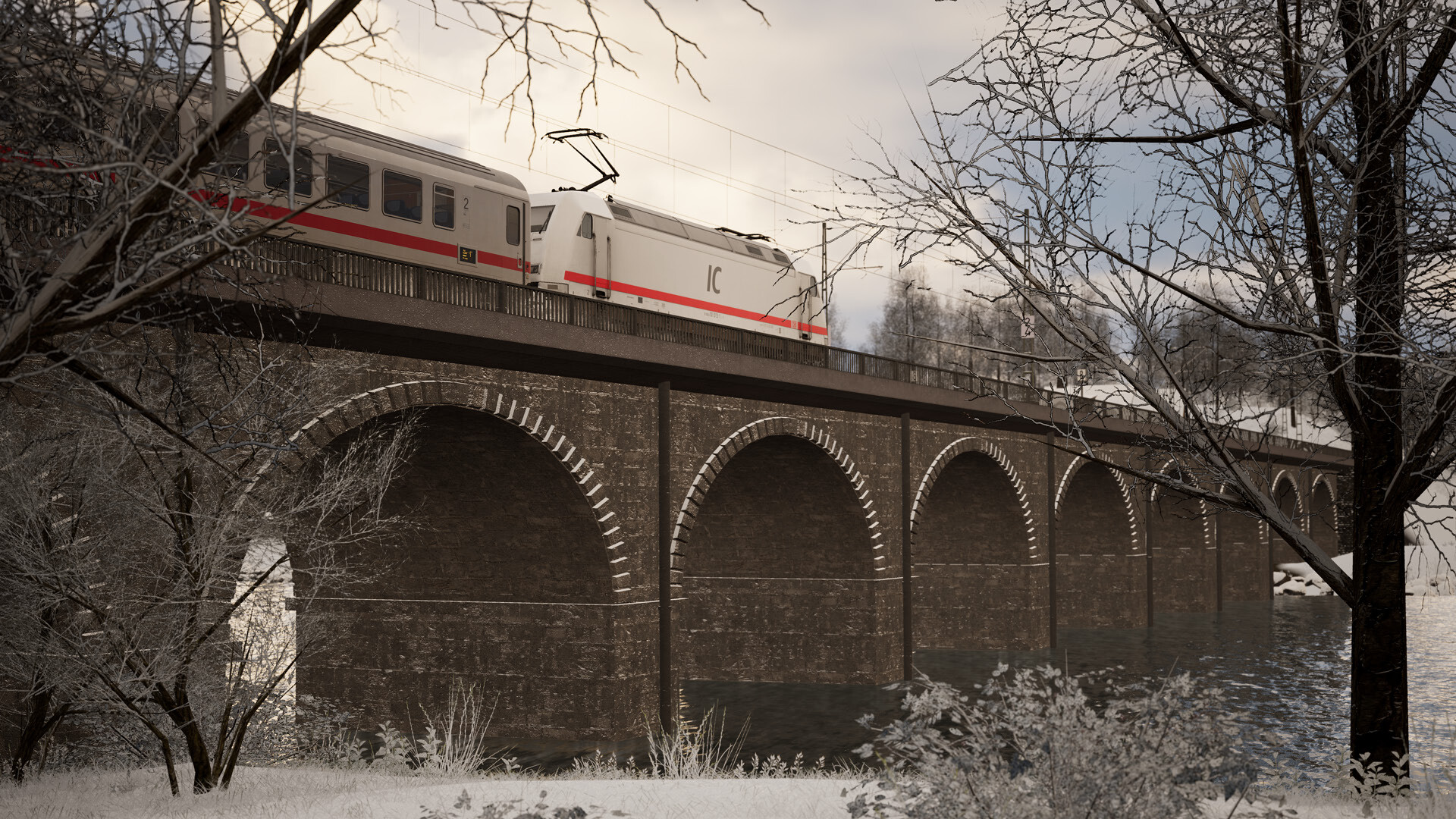 #7. Train Sim World® 6: Expert DB BR 101 & IC Steuerwagen Loco Add-On (Steam) Door: Dovetail Games - TSW