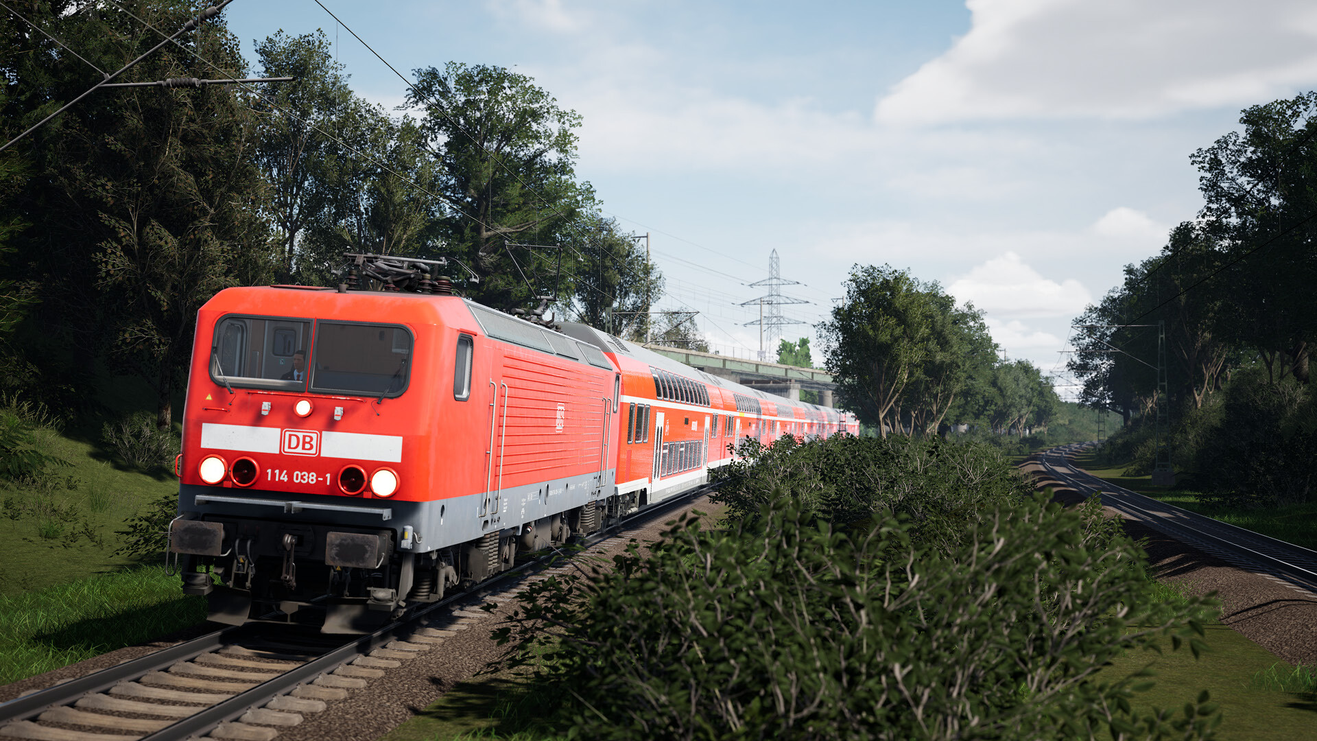 #4. Train Sim World® 6: Frankfurt - Fulda: Kinzigtalbahn Route Add-On (Steam) 由: Dovetail Games - TSW