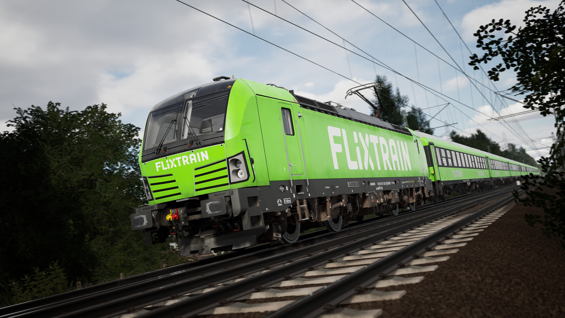 #1. Train Sim World® 6: FlixTrain BR 193 Vectron Loco Add-On (Steam) Podle: Dovetail Games - TSW