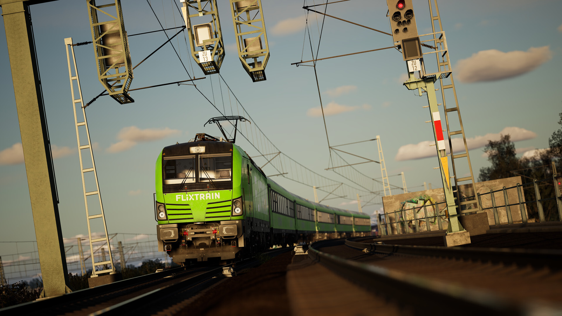 #6. Train Sim World® 6: FlixTrain BR 193 Vectron Loco Add-On (Steam) Podle: Dovetail Games - TSW