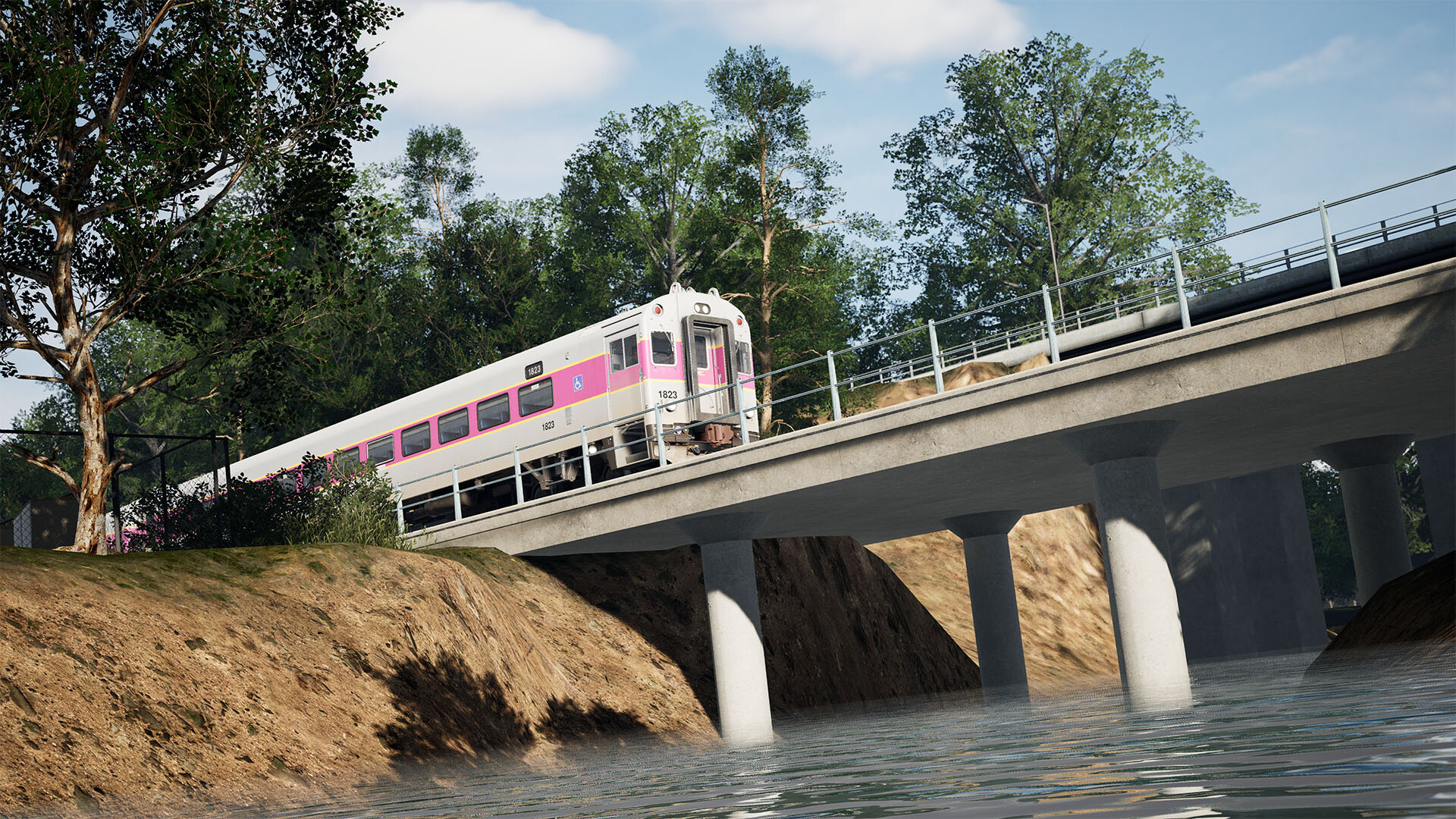 #7. Train Sim World® 6: MBTA Commuter: Boston - Framingham/Worcester Line Route Add-On (Steam) 由: Dovetail Games - TSW