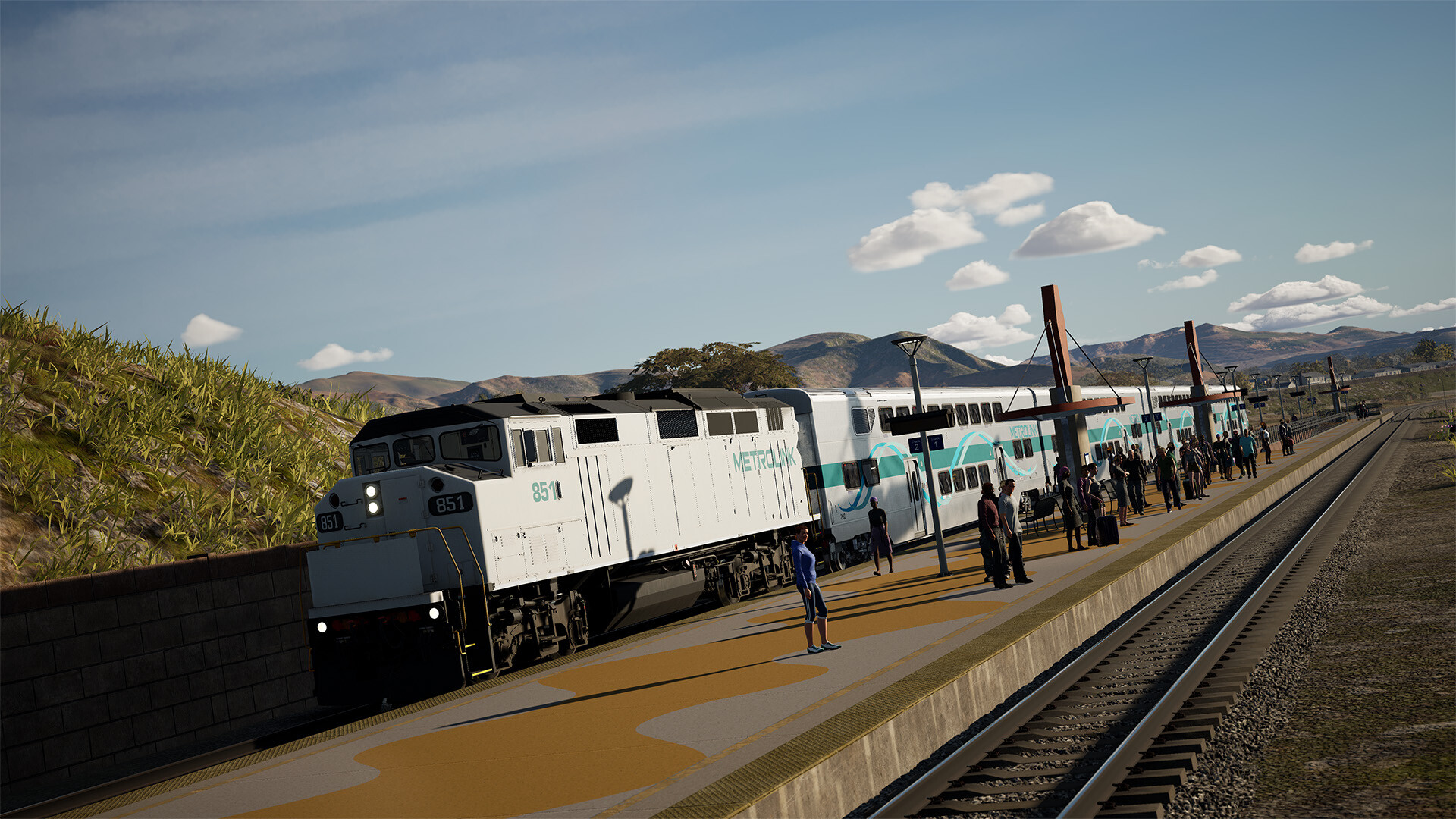 #6. Train Sim World® 6: Metrolink F59PHR Loco Add-On (Steam) 由: Dovetail Games - TSW