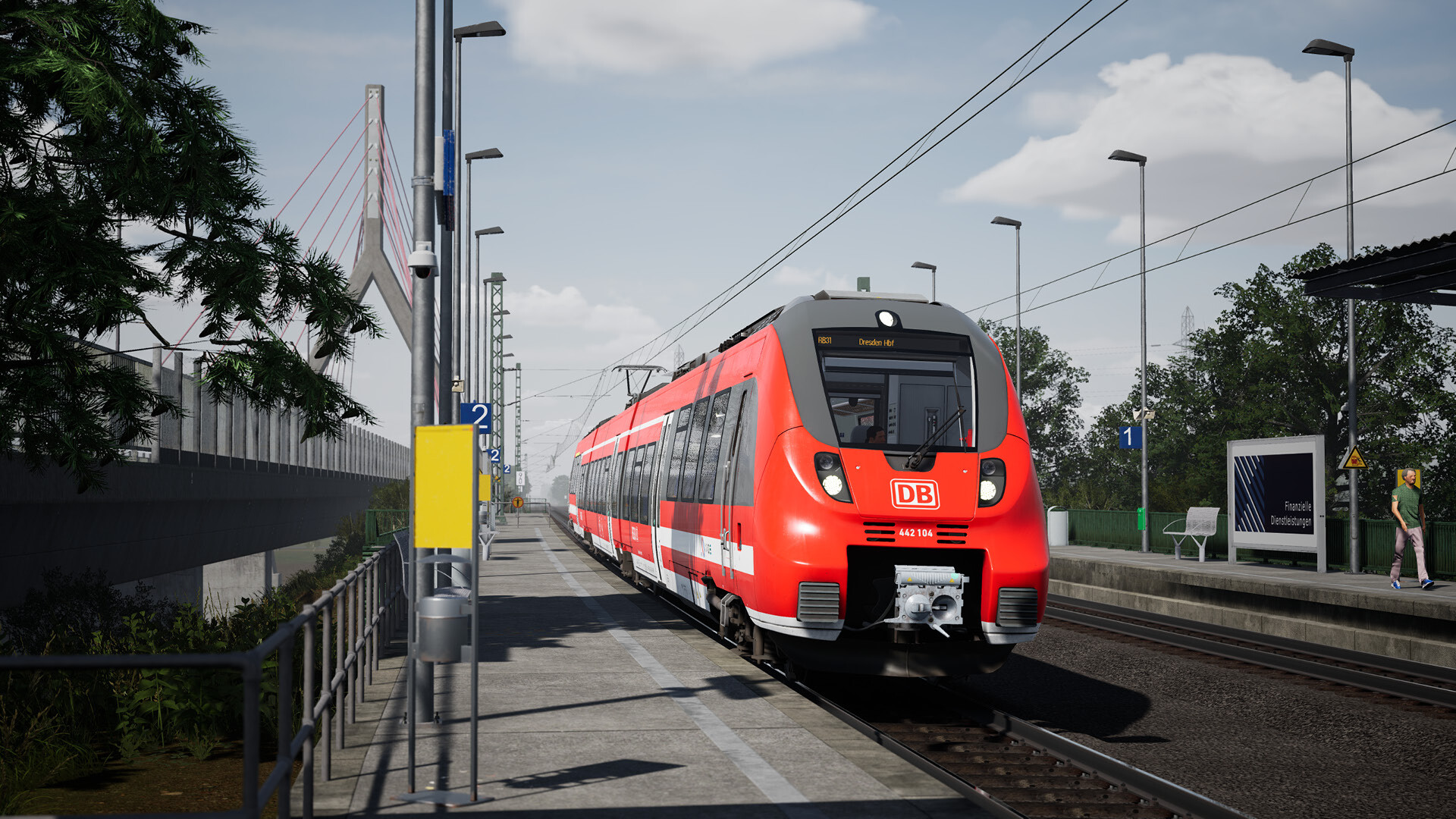 #6. Train Sim World® 6: Bahnstrecke Leipzig - Dresden Route Add-On (Steam) 由: Dovetail Games - TSW