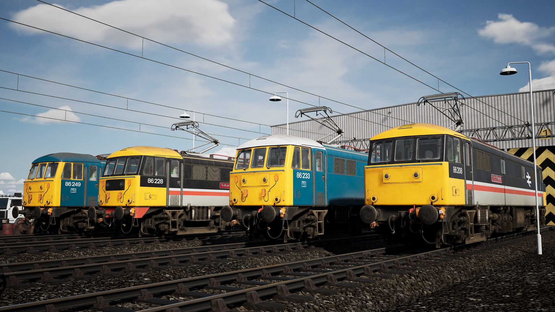 #10. Train Sim World® 6: BR Class 86/2 & Mk2F Coaches Loco Add-On (Steam) 由: Dovetail Games - TSW