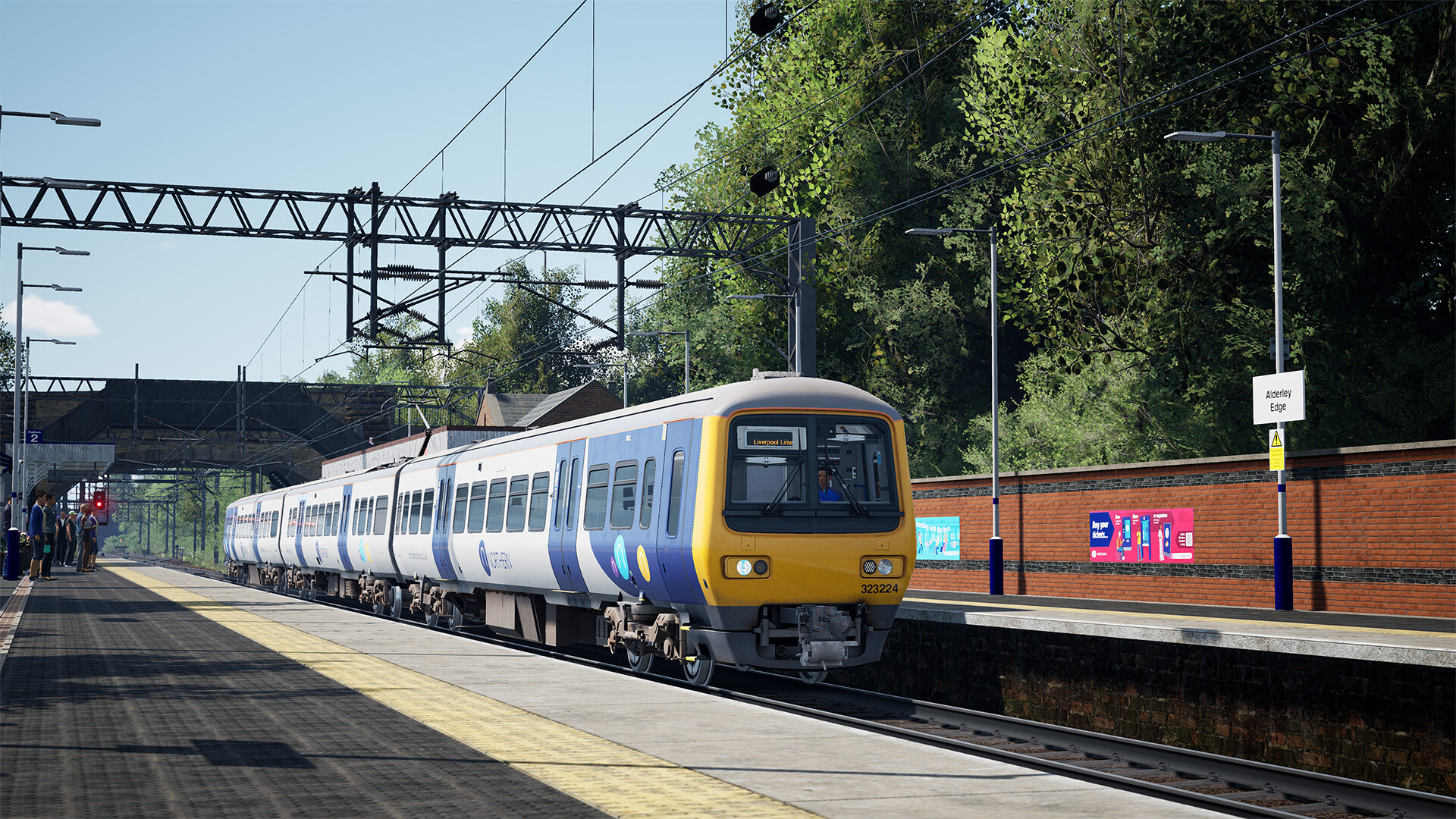 #1. Train Sim World® 6: Manchester Airport Commuter: Manchester - Alderley Edge Route Add-On (Steam) 由: Dovetail Games - TSW