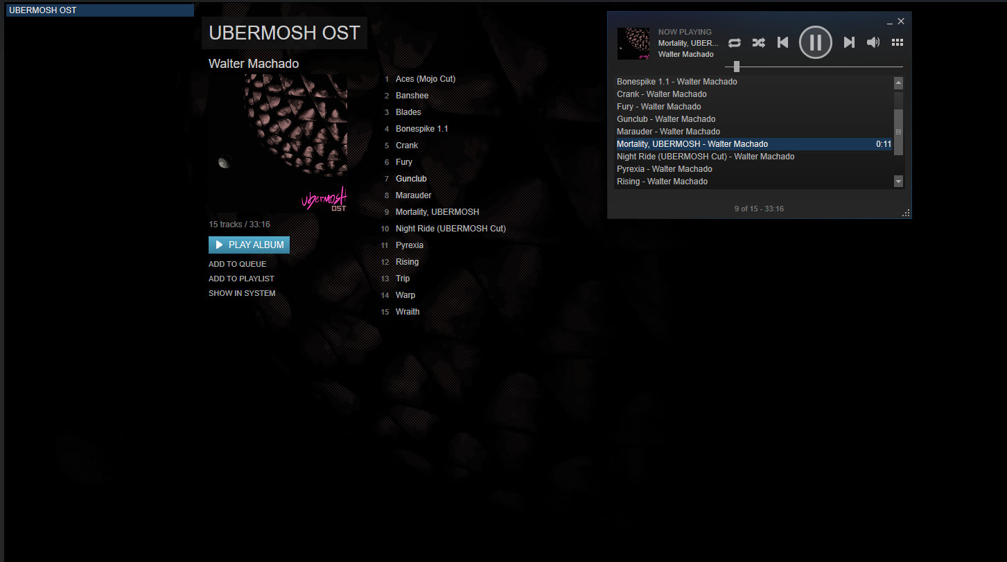 UBERMOSH: Original Soundtrack Featured Screenshot #1
