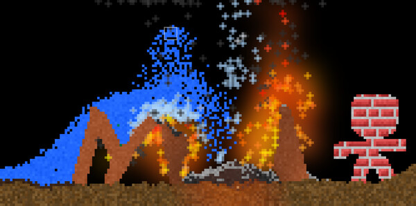 Screenshot z Sandboxels