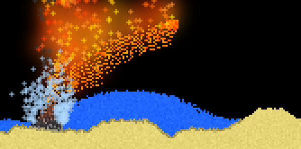 Screenshot z Sandboxels