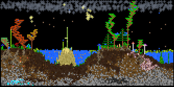 Screenshot z Sandboxels