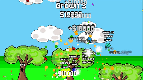 Screenshot z Frantic Birdies
