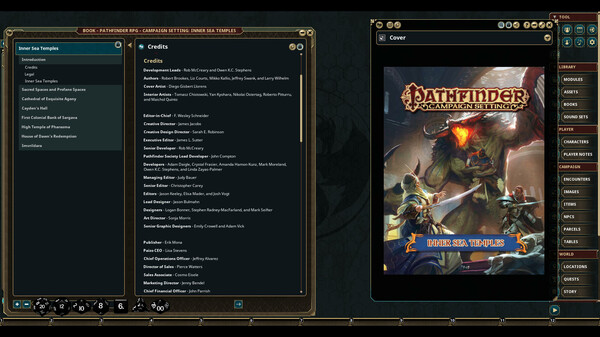 Fantasy Grounds - Pathfinder RPG - Campaign Setting: Inner Sea Temples