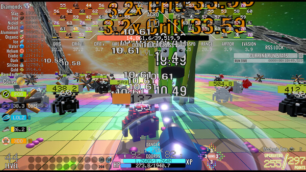 Screenshot z Space ScrubLords