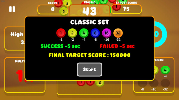 Subtracto game for Linux 1