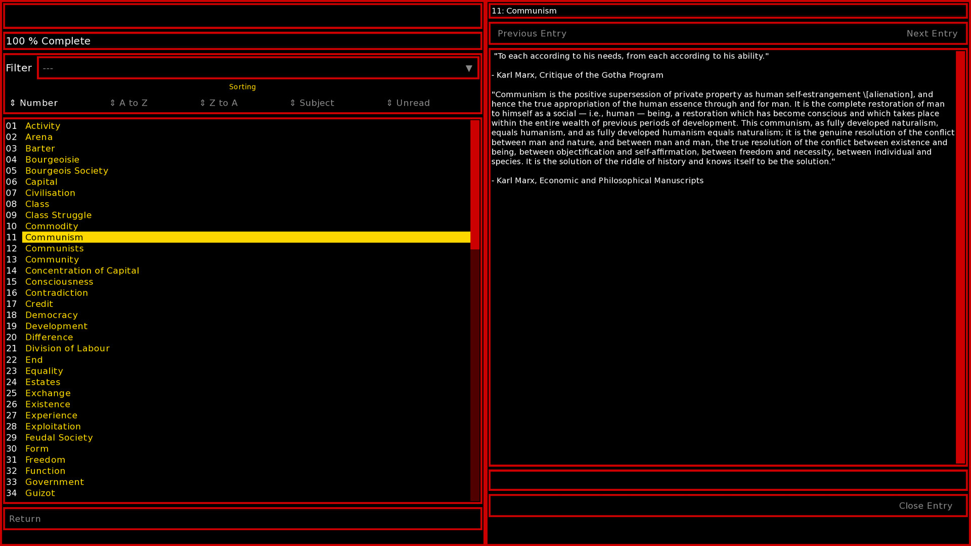 The Communist Manifesto ~ A Visual Novel screenshot #5