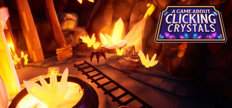 A Game About Clicking Crystals cover art