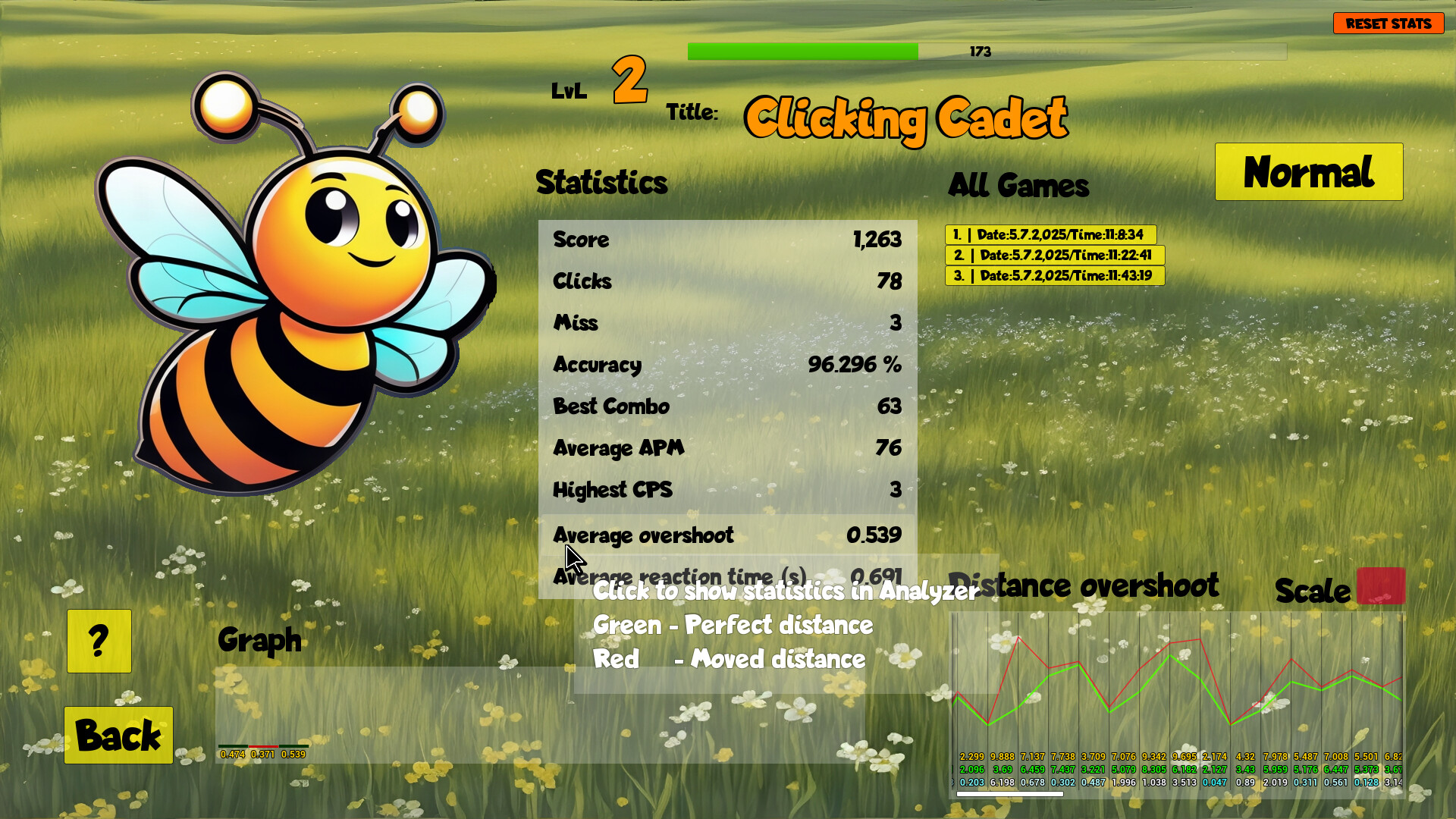 Aim Trainer Bee Pro screenshot #6