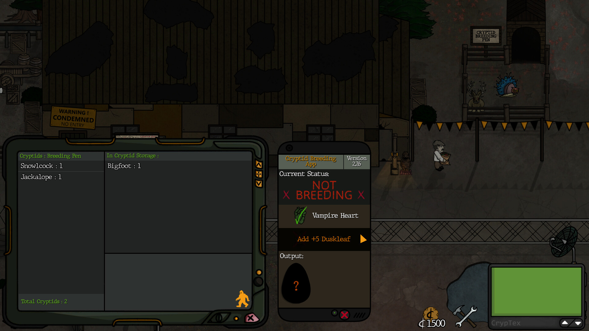 Cryptid Keeper screenshot screenshot 7