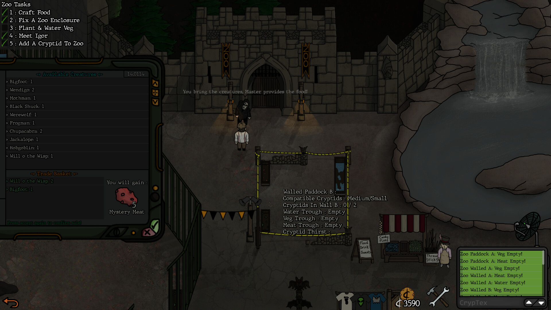 Cryptid Keeper screenshot #7