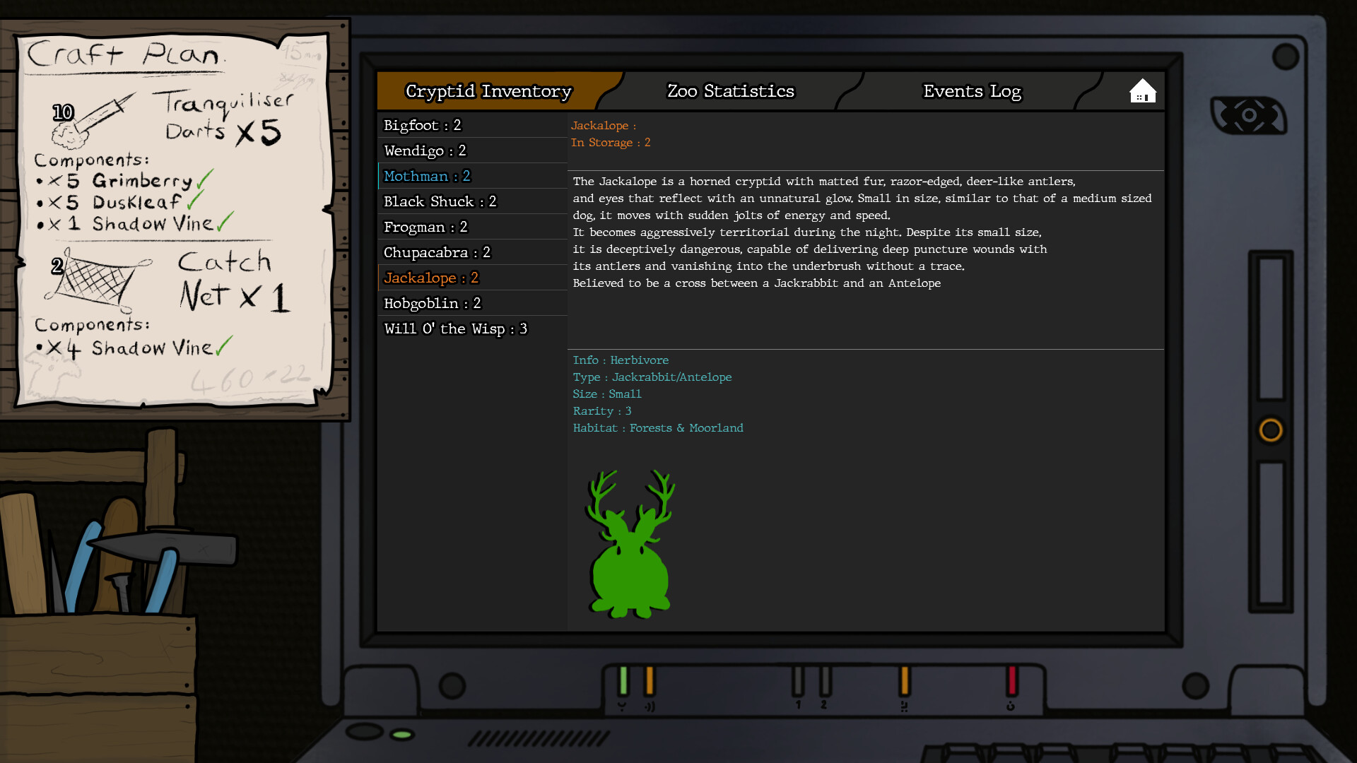 Cryptid Keeper screenshot #3