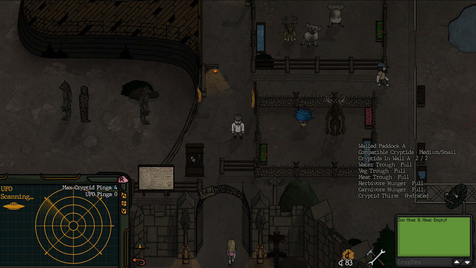 Cryptid Keeper Featured Screenshot #1