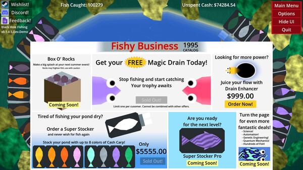 Black Hole Fishing screenshot 5