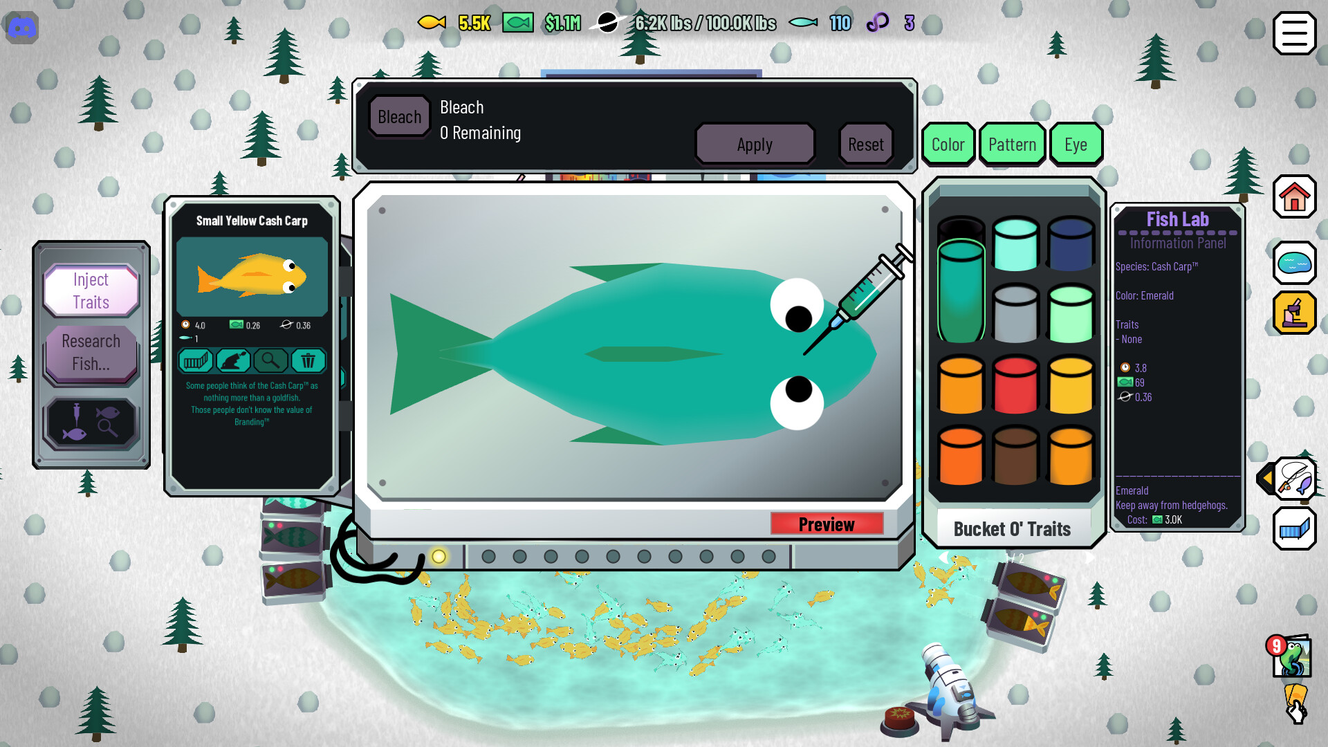 Black Hole Fishing