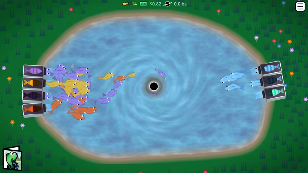 Black Hole Fishing video 2