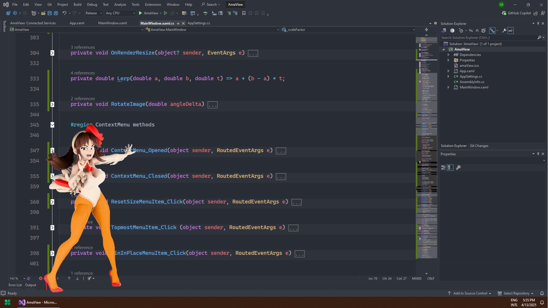 #1. AmaView: Desktop GIFs (Steam) 由: AmarilloArts