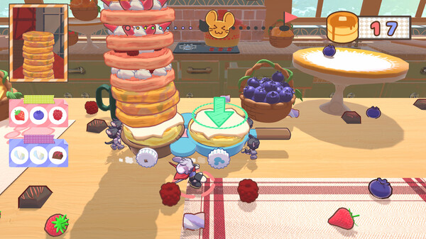ちゅーちゅーパンケーキ
