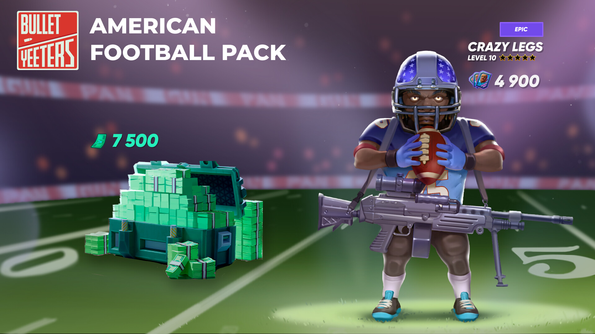 Bullet Yeeters - American Football pack Featured Screenshot #1