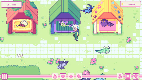 Screenshot of Dragons Frolic!