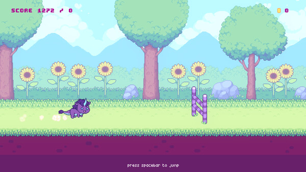 Screenshot of Dragons Frolic!