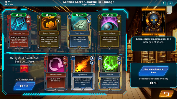 Screenshot z Hexitten