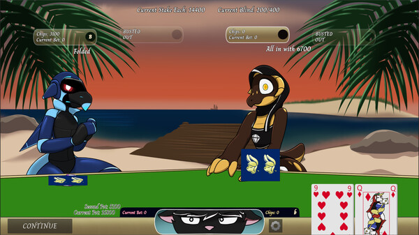 Screenshot z Dream of Change: Poker