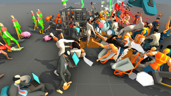 Job Battle Simulator: Accurate Physics Showdown.