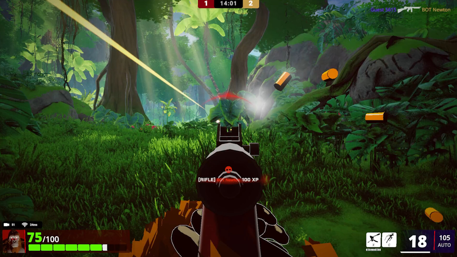 CHIMP WAR screenshot #8