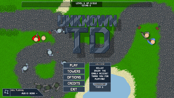 Screenshot z Unknown TD
