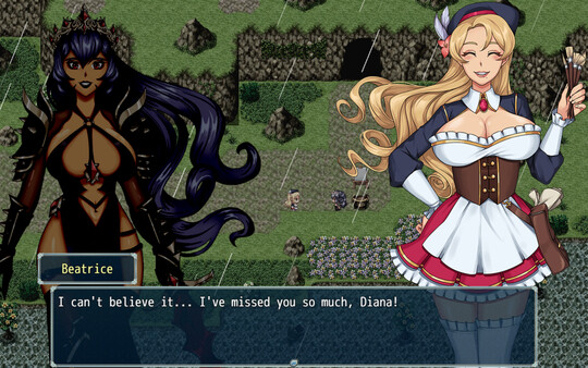 Screenshot of Made in Glory Hole: Lewd Painters Never Die gameplay showing in-action mechanics