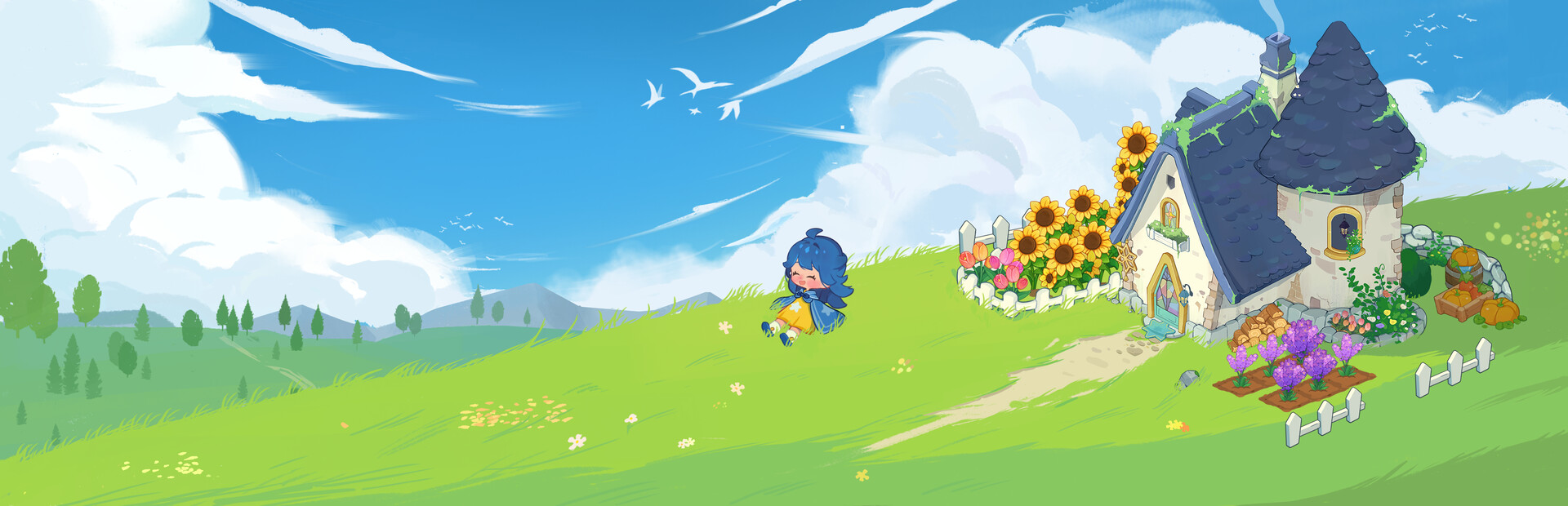 Blossom’s Grove: An English-Learning Game