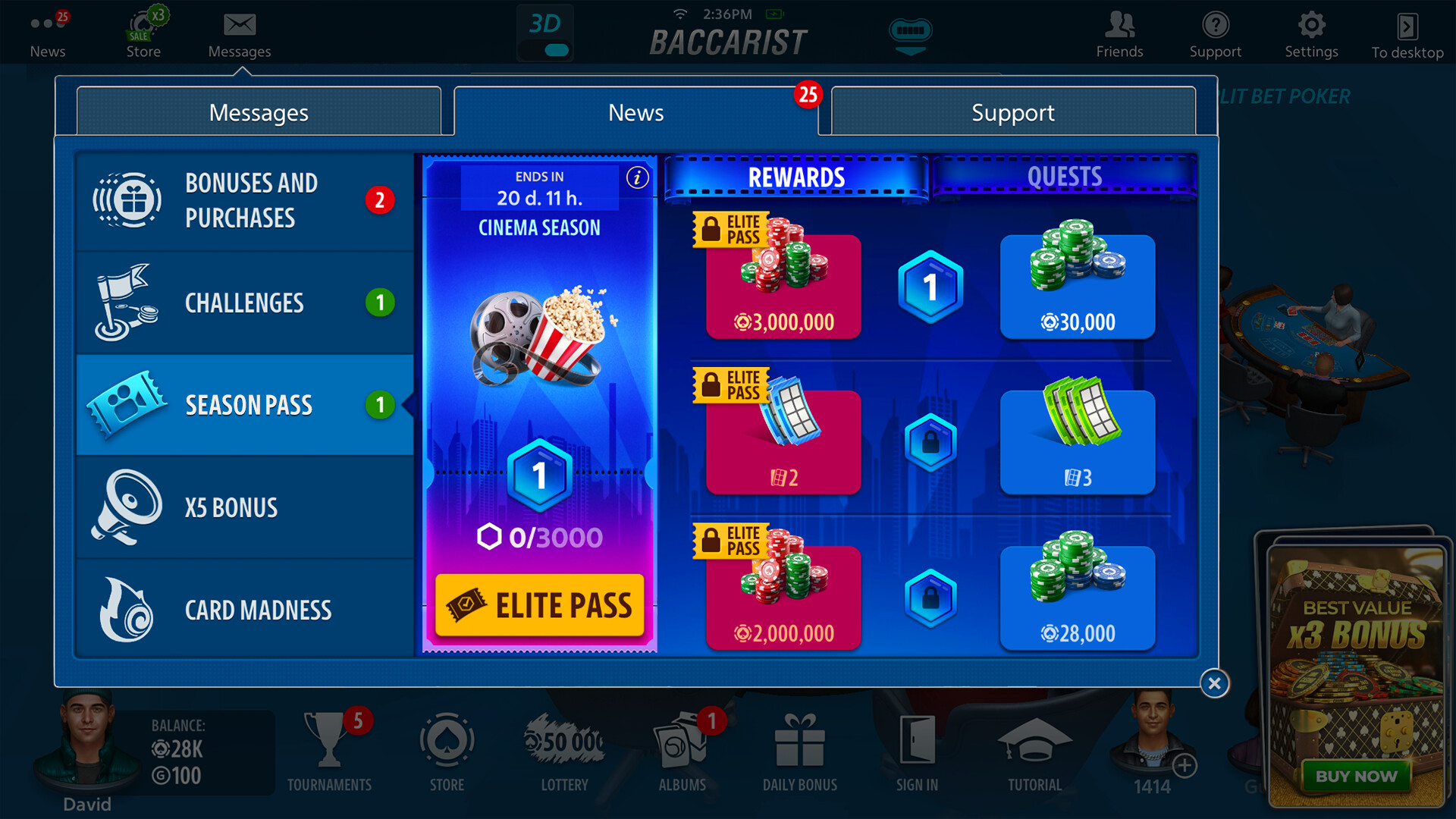 Baccarat Online: Baccarist screenshot #4