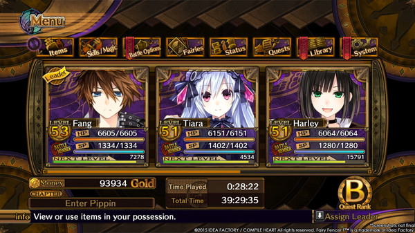 Fairy Fencer F: Surpass Your Limits Set Steam Key GLOBAL screenshot 17