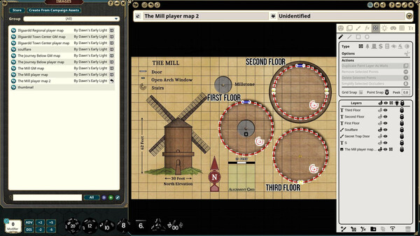 Fantasy Grounds - VTT Map Pack: By Dawn's Early Light