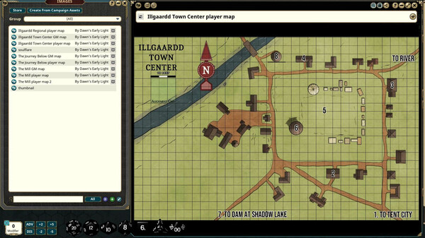 Fantasy Grounds - VTT Map Pack: By Dawn's Early Light