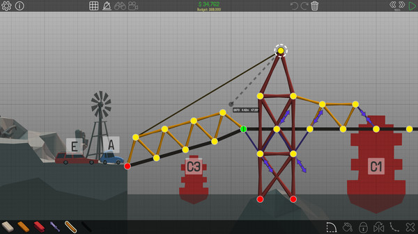 Poly Bridge screenshot 2